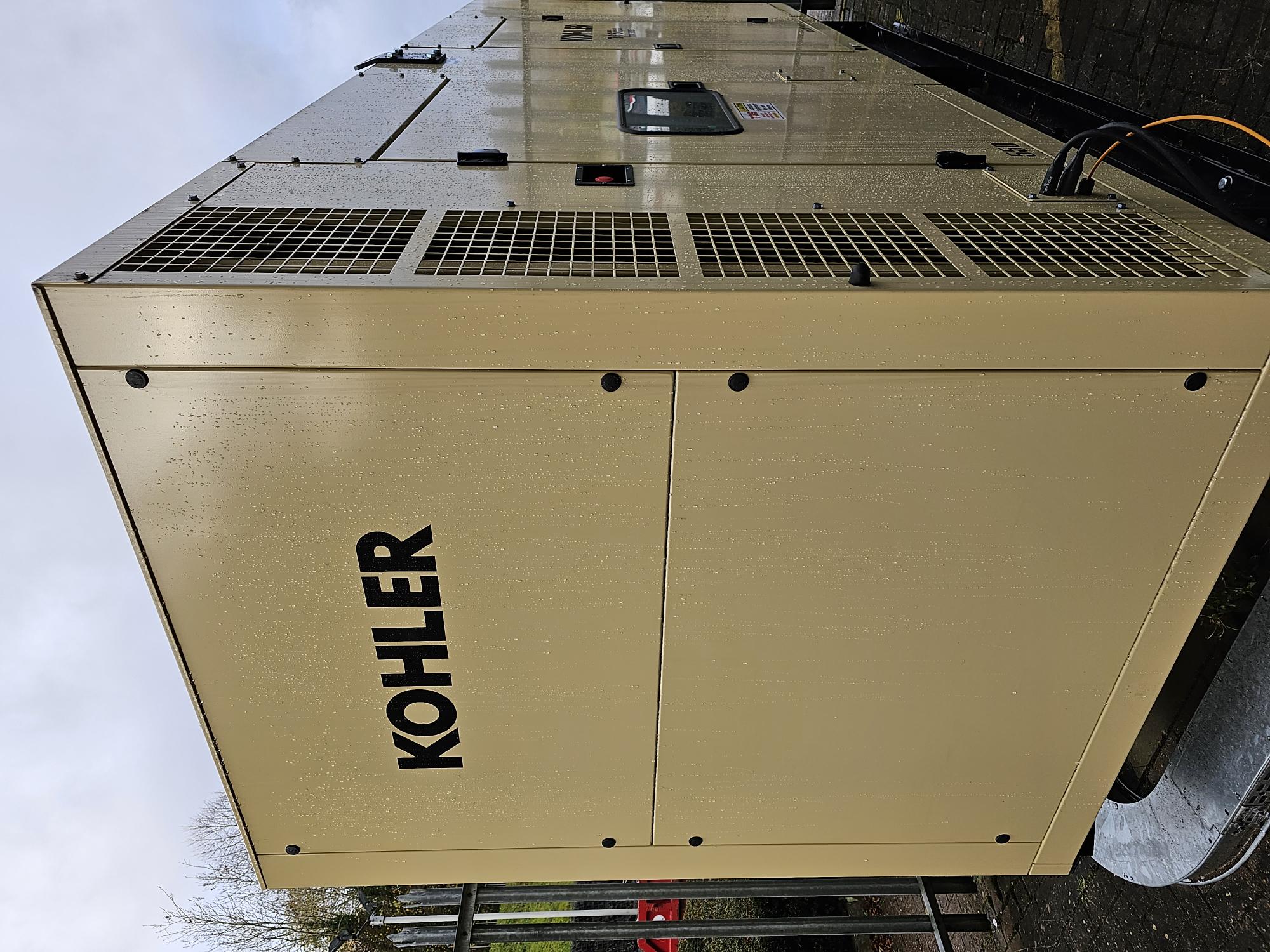 Backup Generators at VeloxServ London data centre